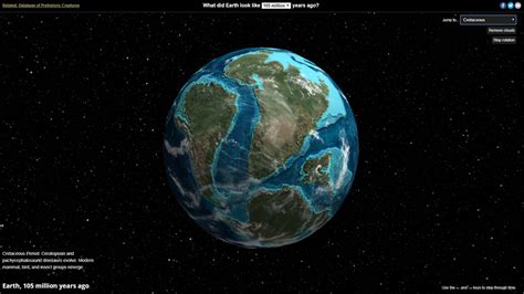 What The Earth Looked Like 65 Million Years Ago The Earth Images