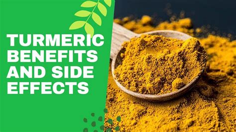TURMERIC BENEFITS AND SIDE EFFECTS YouTube