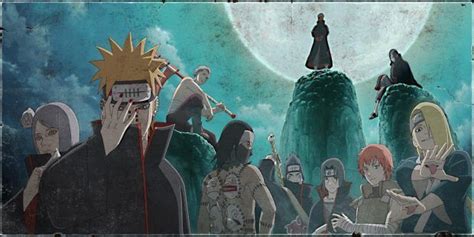 Akatsuki Hd Wallpapers Pixelstalknet Papel De Parede Anime Naruto
