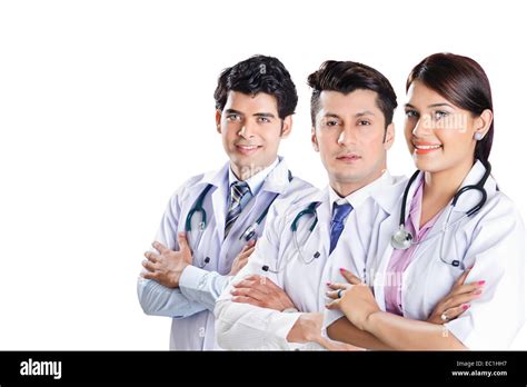 Indian Medical Doctor Team Stock Photo Alamy
