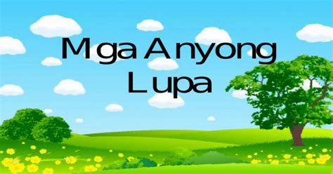 Mga Anyong Lupa