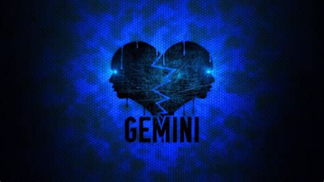 Download Gemini Heart Heads Wallpaper
