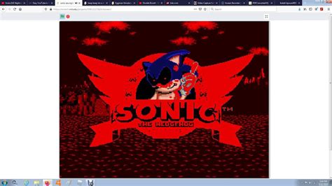 Sonicexe Nightmare Beginning Game On Scratch Part 1 Youtube