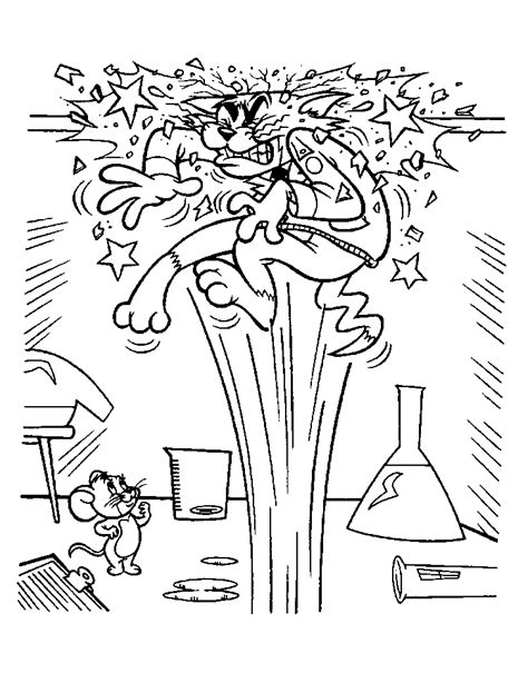 Zeichnung Tom Und Jerry Karikaturen Zum Ausmalen Druckbare The