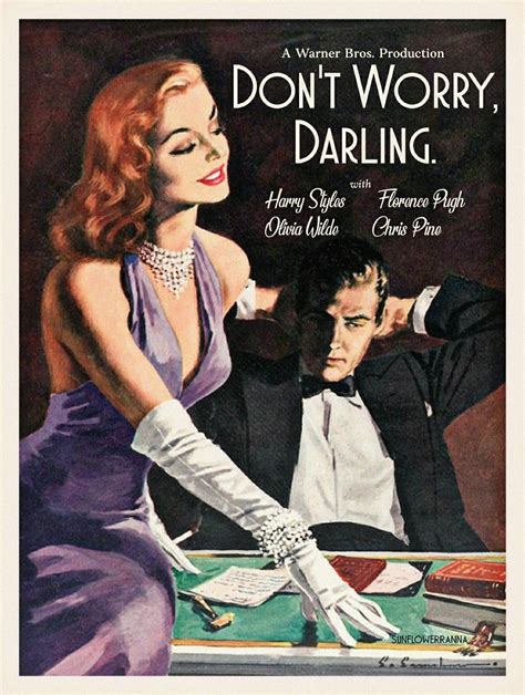 Don T Worry Darling Poster Women Poster Vintage Poster Art Vintage Posters