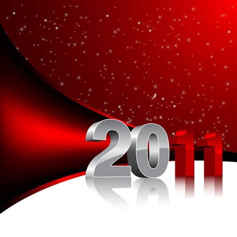 New Year Background Vector Download