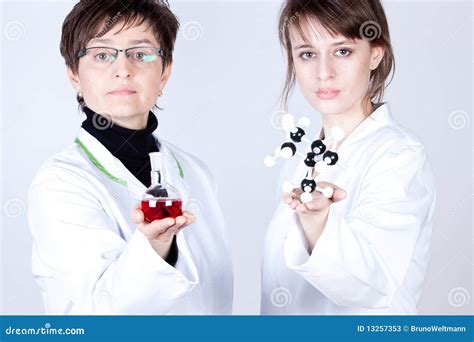 Scientist And Assistant In Lab Stock Image Image Of Experience Laboratory 13257353