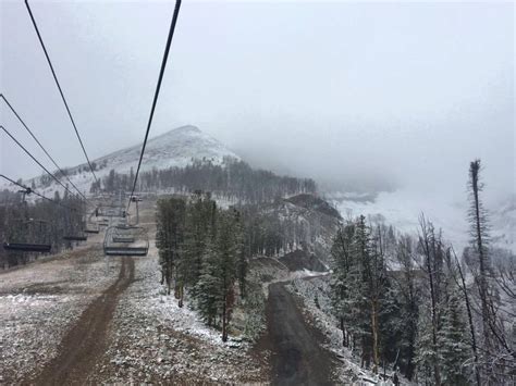 10 Of Snow In Montana Sent Locals Powder Skiing On Labor Day Photo