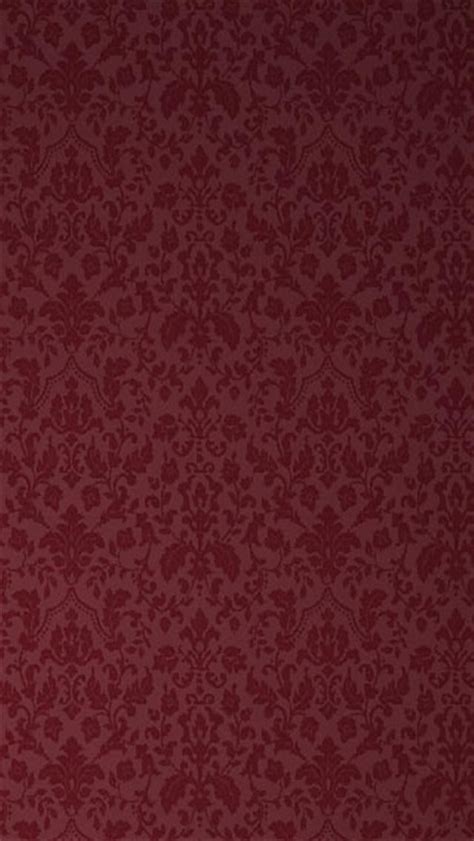 Free Download Victorian Wallpaper Pattern Red 640x1136 For Your