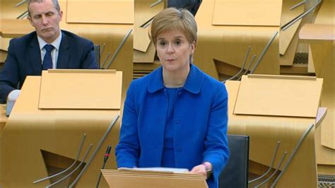 Where people cannot work from home, they will still. Sturgeon's speech in full as new restrictions revealed ...