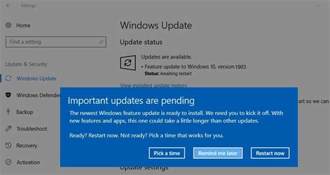 How To Stop Windows 10 Version 1903 Update From Installing On Your Device
