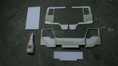 Cari produk diecast truk & konstruksi lainnya di tokopedia. Cara Membuat Miniatur Truk Dari Triplek Part 3 Youtube