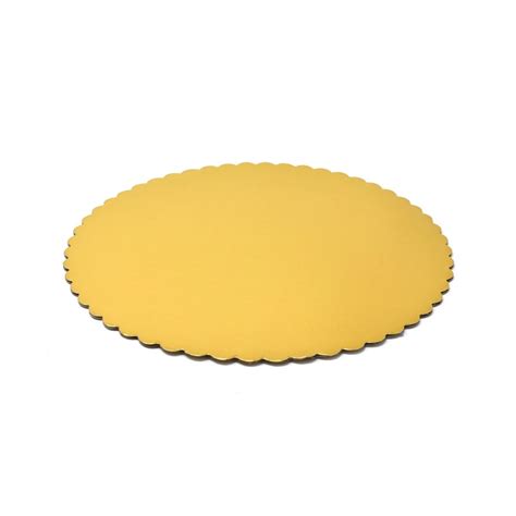 Round Scalloped Cake Boards 10 Inch 6 Piece Etsy