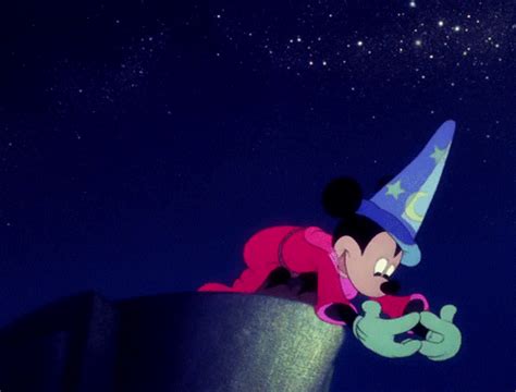 Mickey Mouse Fantasia Magician Apprentice S Find And Share On Giphy