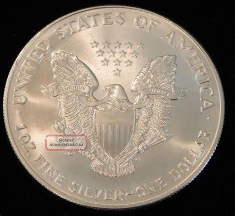 2000 American Silver Eagle Bullion Coin Rare Key Date Choice Gem Bu