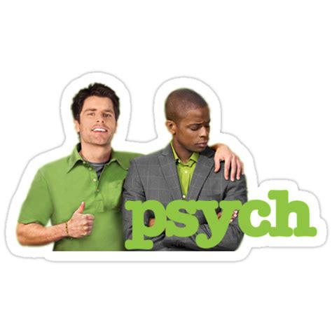 Psych Shawn And Gus Stickers By Parchedchair Redbubble