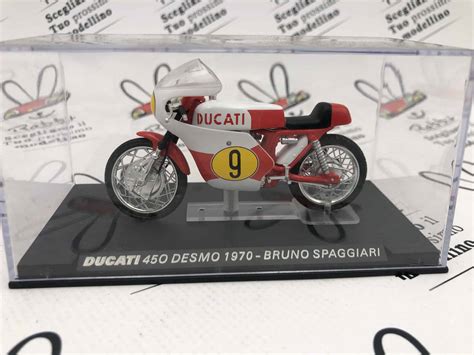 Die Cast Ducati 450 Desmo 1970 Bruno Spaggiari Passione Ducati 124