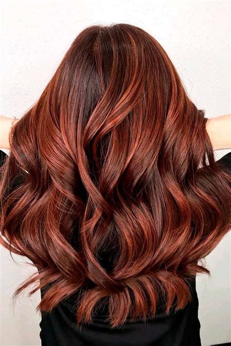 Trendy Hair Color Brown Hair With Auburn Highlights ️ An Auburn Hair