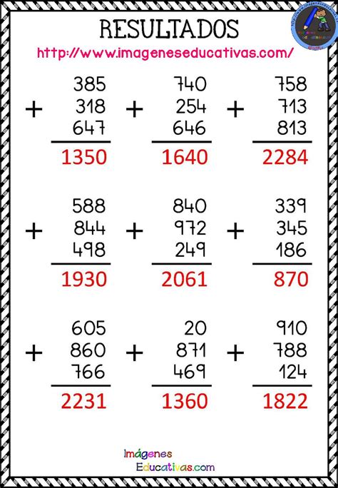 FICHAS SUMAS 3×3 CON SOLUCIONES pdf_Página_09 – Imagenes Educativas