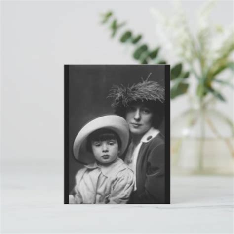 Thaw Evelyn Nesbitt And Son By Arnold Genthe 1913 Postcard Zazzle