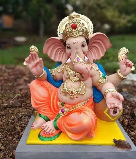 Ganpati Murti Ganesh Wallpaper Ganpati Bappa Wallpapers Ganesh