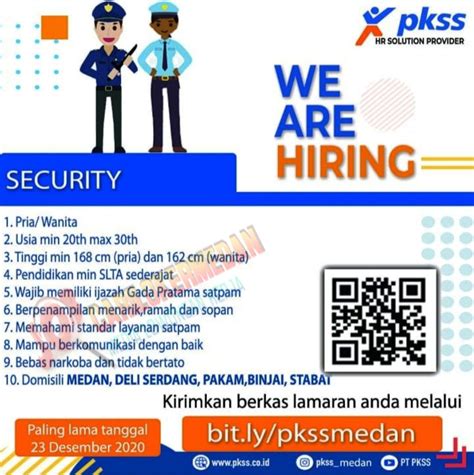 Info Loker SLTA D3 S1 Di PKSS Medan Deli Serdang Binjai ...