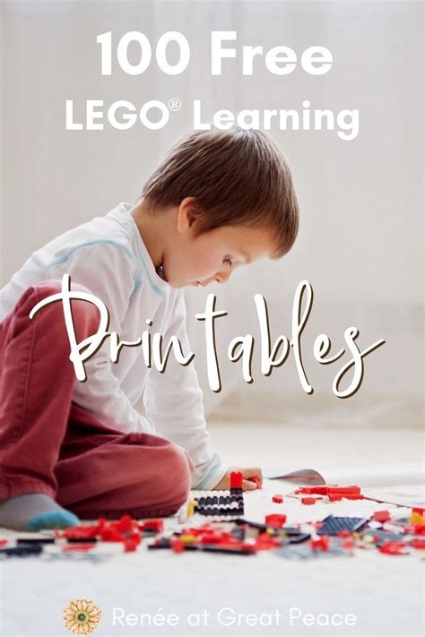 100 Free Lego Learning Printable Resources Free Lego