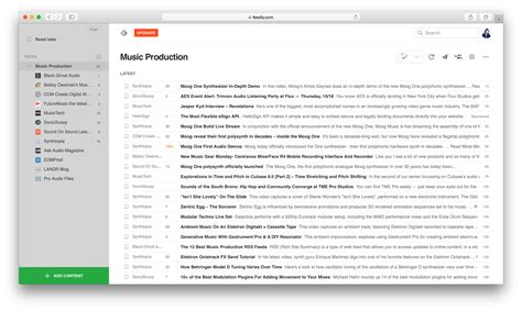 12 Of The Best Music Production Rss Feeds Black Ghost Audio