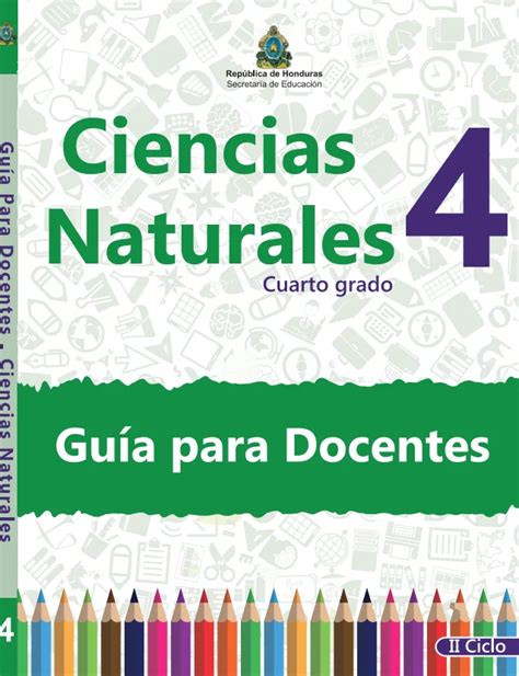 Ciencias Naturales Cuarto Grado 【2023】 Libros De Honduras