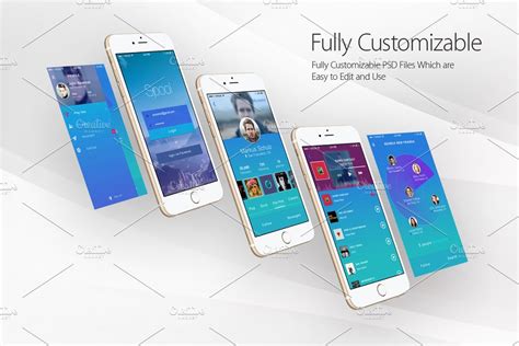 Iphone 6s Mockups Creative Mobile And Web Mockups ~ Creative Market