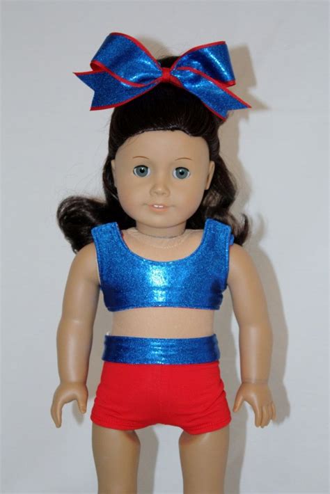 american girl 18 doll cheerleader sports bra and etsy american girl american girl doll
