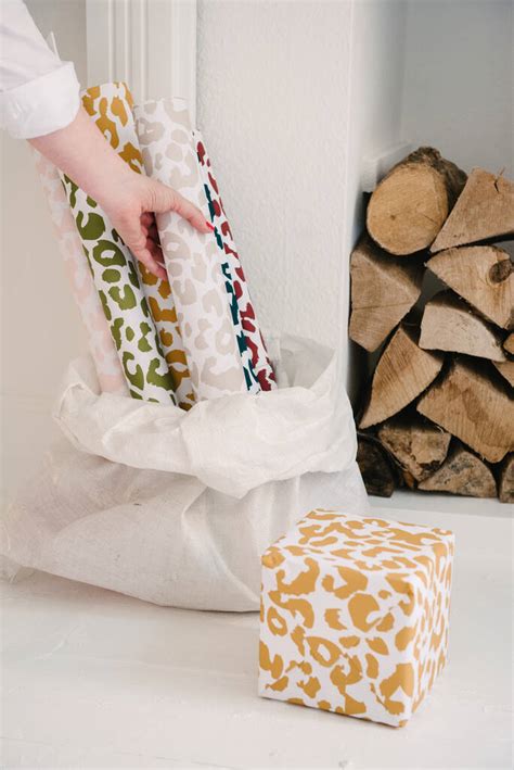 Leopard Print Luxury Wrapping Paper By Abigail Warner