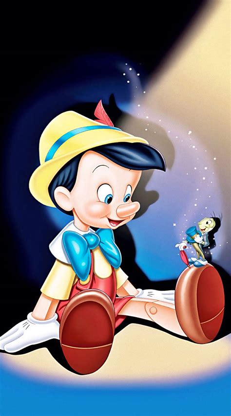 Pinocchio And Jiminy Cricket ~ Pinocchio Pinocchio Disney Disney