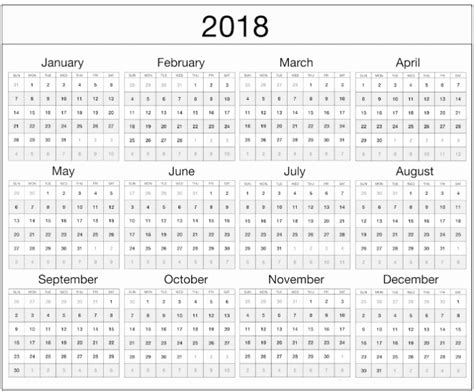 50 Microsoft Word Calendar Template 2018 Ufreeonline Template