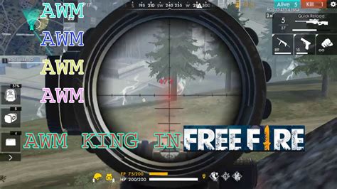 Free fire best awm players in world 10. free fire live | AWM king | fastest player | AWM highlight ...
