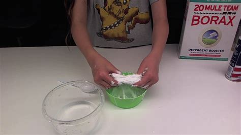 How To Make Slime With Borax Youtube