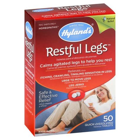 Hylands Restful Legs 50 Count Tablets Bed Bath And Beyond Restless