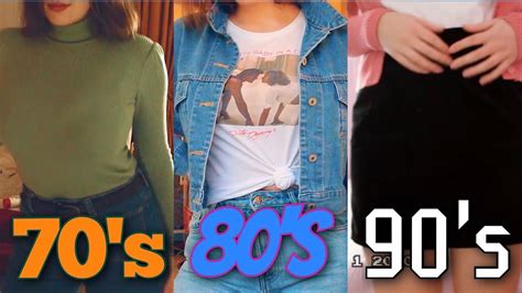 70s 80s 90s Inspired Clothes Youtube