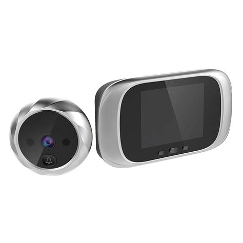 Home Security Digital Peephole Door Camera Viewer With Doorbell 28