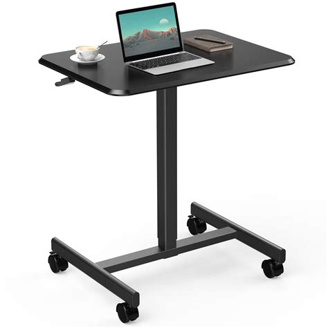 Buy Sweetcri Small Mobile Rolling Standing Desk Overbed Table Teacher Podium With Wheels