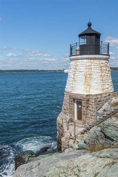 Castle Hill Lighthouse Newport Rhode Island Photograph By Brian Maclean