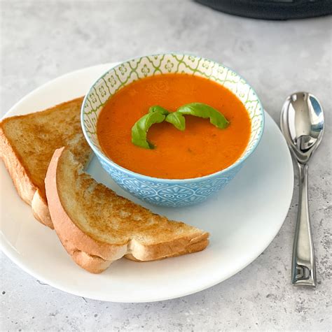 instant pot creamy tomato basil soup real mom kitchen soups