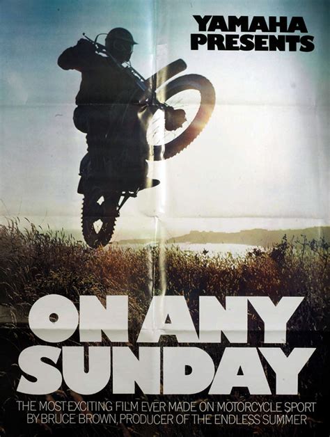 Ii is not as personal and dosen't convince you that motorcycles are where its at. On Any Sunday. Starring Steve McQueen (1971) | Megadeluxe ...