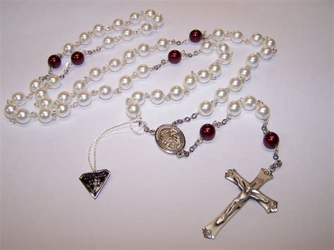 homemade rosary my first one r catholicism