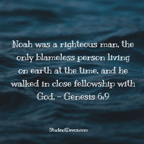 Daily Bible Verse And Devotion Genesis 69 The Z