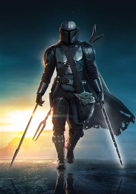 The Mandalorian Art Print In 2021 Star Wars Pictures Star Wars