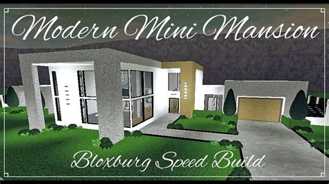 Robloxbloxburg idyllic one story rambler speed build robux gg. Bloxburg | Modern Mini Mansion SPEED BUILD - YouTube