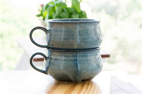 Ceramic Soup Bowl With A Handle Soup Mug Etsy
