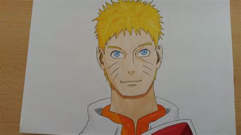 How To Draw Adult Naruto Hokage Youtube