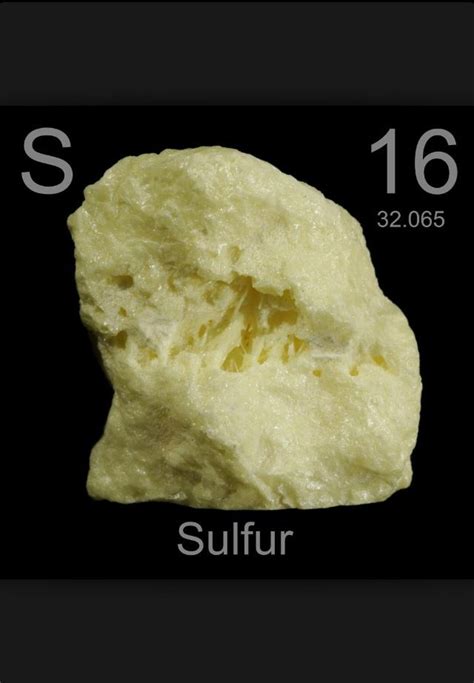 The Atomic Number Of Sulfur Is 16